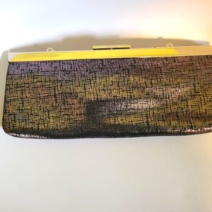 Calvin Klein chain/clutch w/mirror